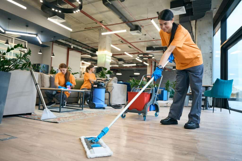 Commercial office cleaning in Boston MA