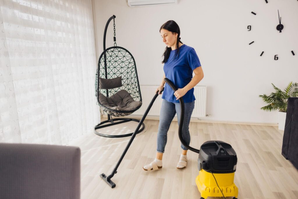 Recurring house cleaning service in Boston MA maintaining a clean and organized home interior